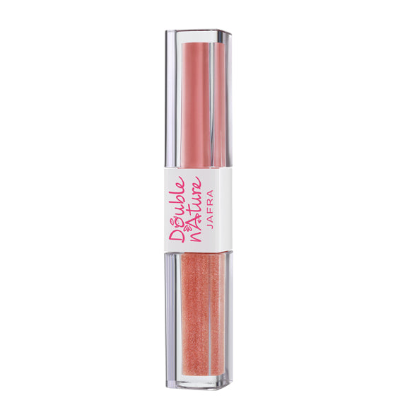 Double Nature Lip Gloss and Liquid Matte Lipstick Duo - Warm/Cool Energy