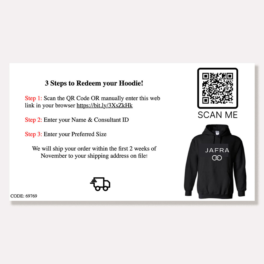 October Hoodie Note Bilingual (100% off)