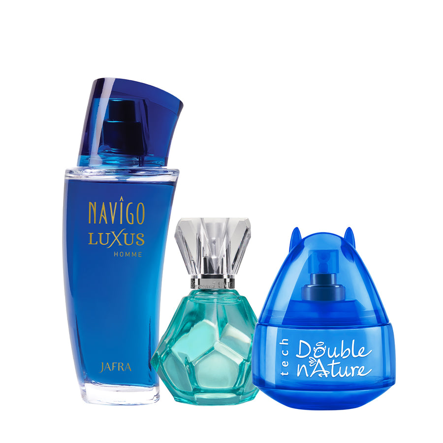 True Blue Fragrance Trio