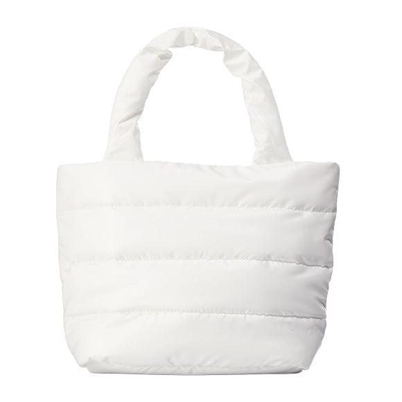 White Puffy Bag - Jafra Cosmetics International